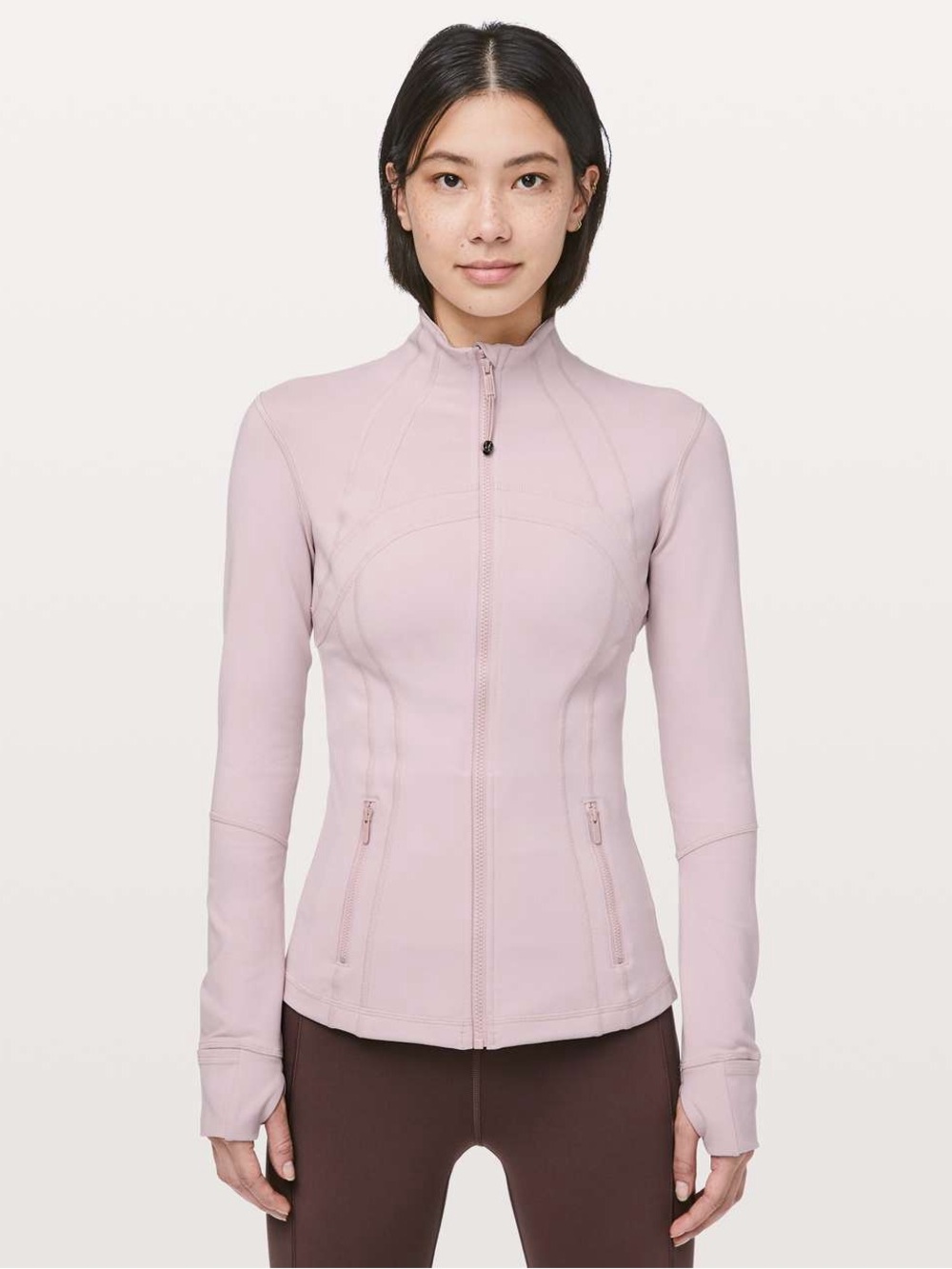 Lululemon Define Jacket Porcelain Pink Zip Up Women's Size 6